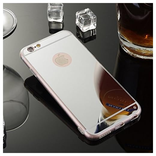 Sycode iPhone 8/7-guld, Bumper case, iPhone 8 / 7, Mirror Rose Silver