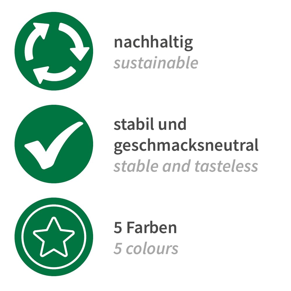 FRANZ MENSCH 3000 Stück NATUREStar Papiertrinkhalme Classic, einfarbig | FSC®-Mix, L: 19,7cm, grün, Ø: 0,6cm, Karton, Strohhalme Papier, Trinkhalme, Papierstrohhalme