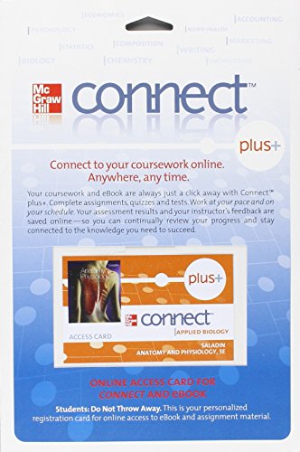 Connect Plus Access Card for Anatomy and Physiology