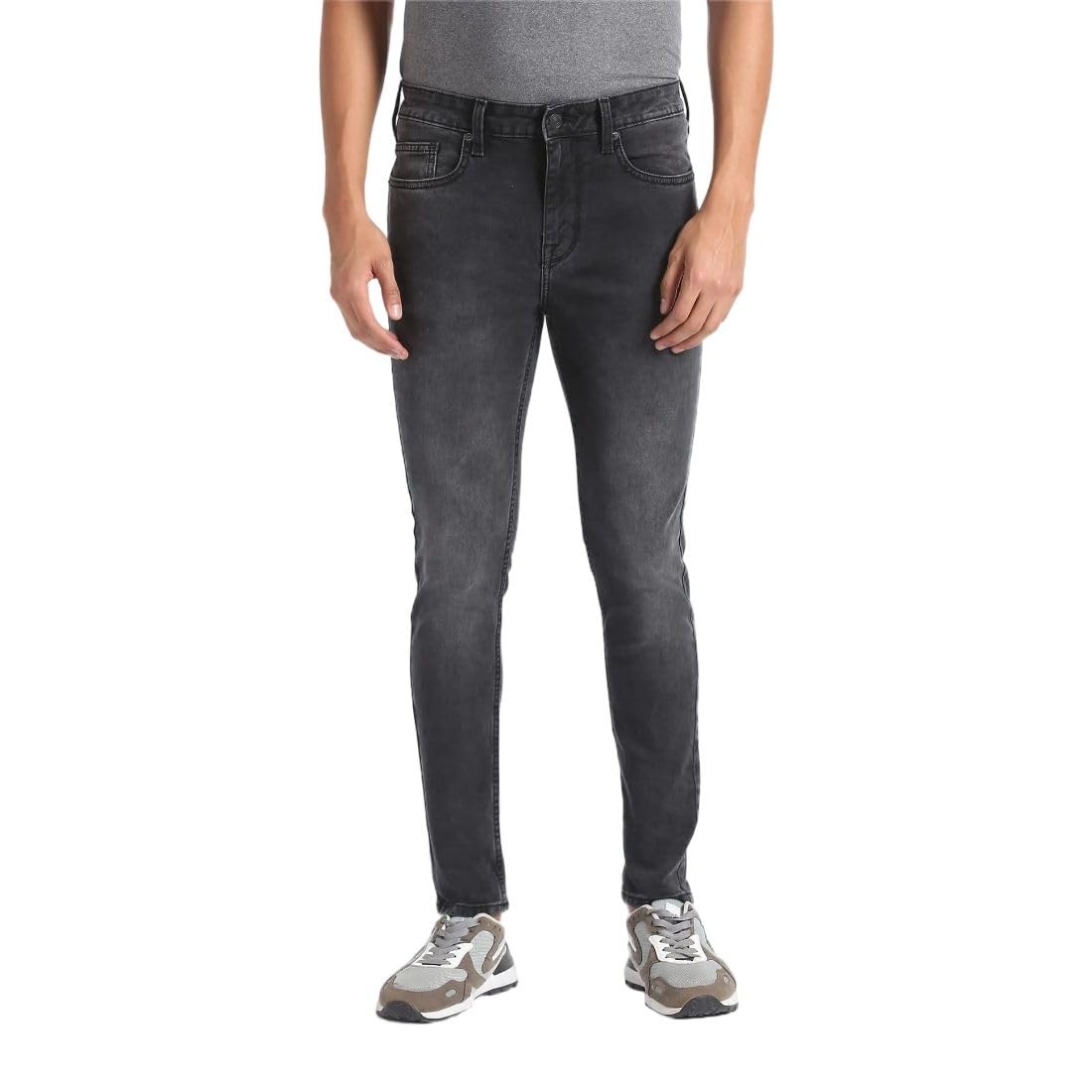 flying machine Men's Skinny Fit Jeans| Solid | Mid Rise | Stretchable | Jeans for Man-picture-42