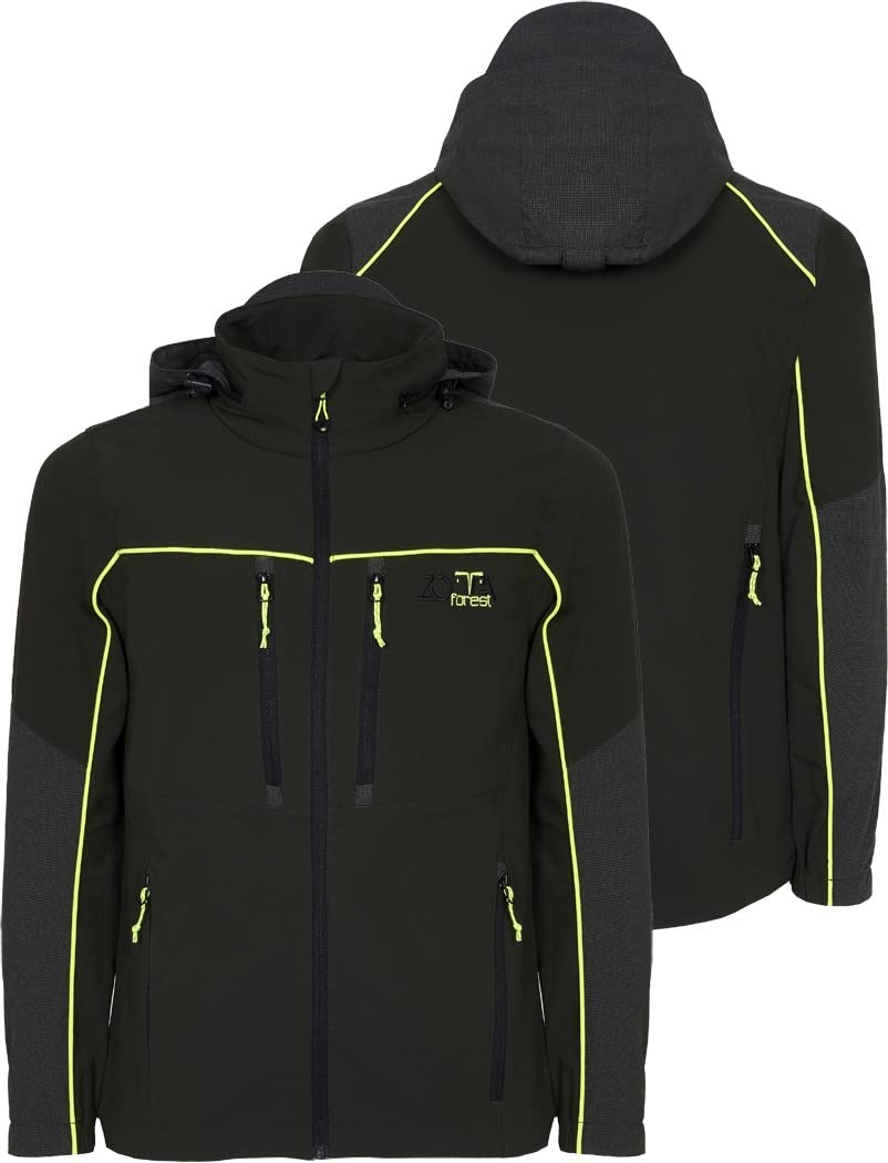 Chaqueta verde York Man con acabados reforzados 2