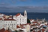 NA Puzzle Jigsaw Puzzle Puzzle De 500 Piezas para Niños Adultos Portugal Houses Church Alfama Lisbon Educación Interesante Juguete Ensamblado Rompecabezas
