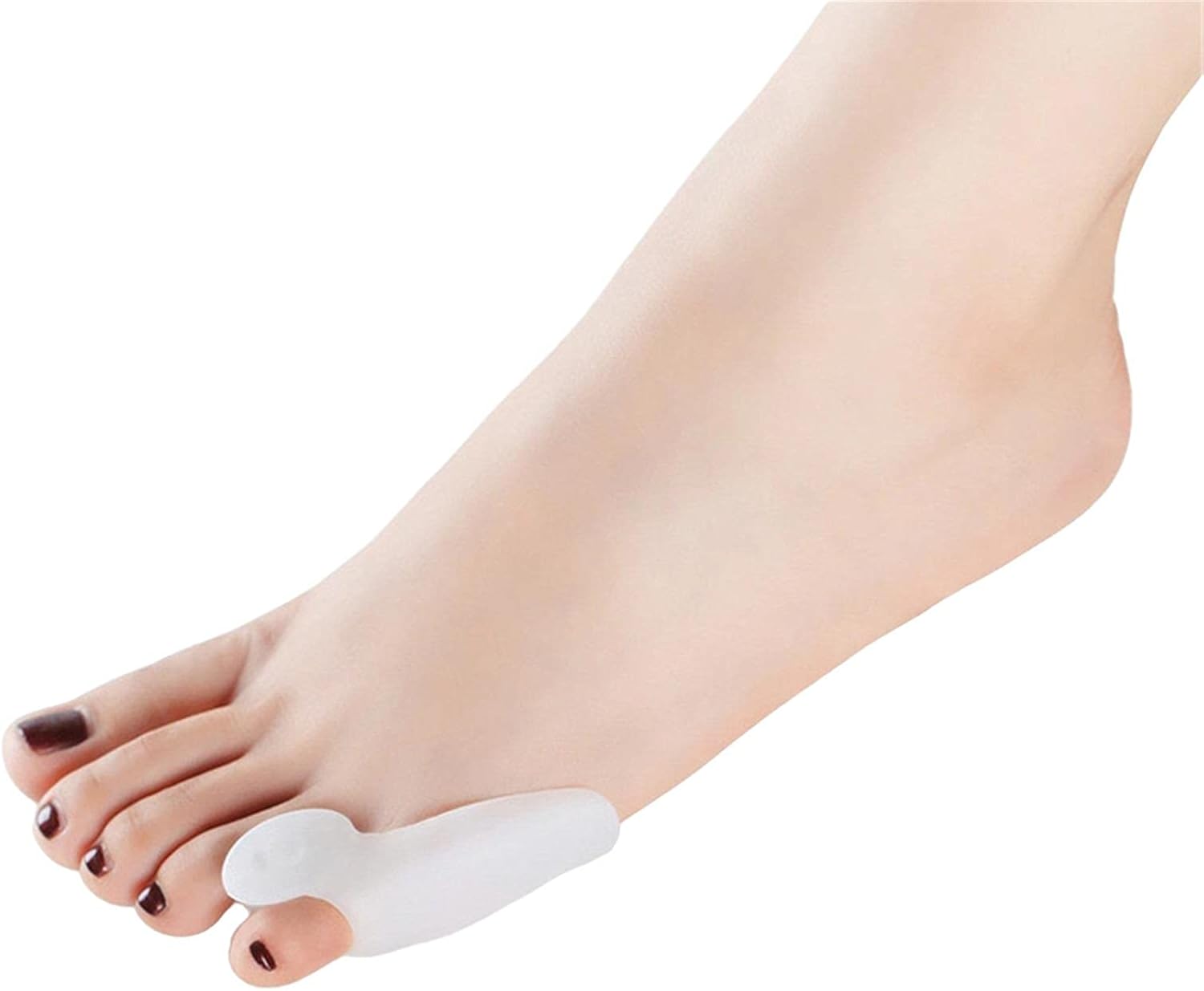 фиксатор для сломанного пальца ноги. лангет на мизинец ноги. накладка на мизинец ноги. разделитель для пальцев мизинца ног силиконовый. лангет на мизинец ноги.