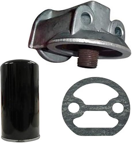 Stevens Lake Parts Un nuevo filtro de aceite giratorio con cabezal y junta para Ford, se adapta a Fordson, se adapta a Massey Ferguson, se adapta a