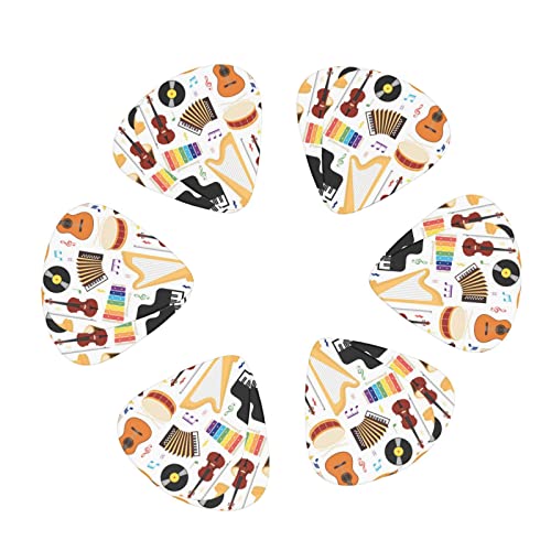 Lot de 12 médiators colorés pour guitare basse électrique et acoustique - Les Beatles, Paul McCartney, John Lennon, RIngo Starr, George Harrison Lot de 12 médiators colorés pour guitare basse électrique et acoustique – Image 3