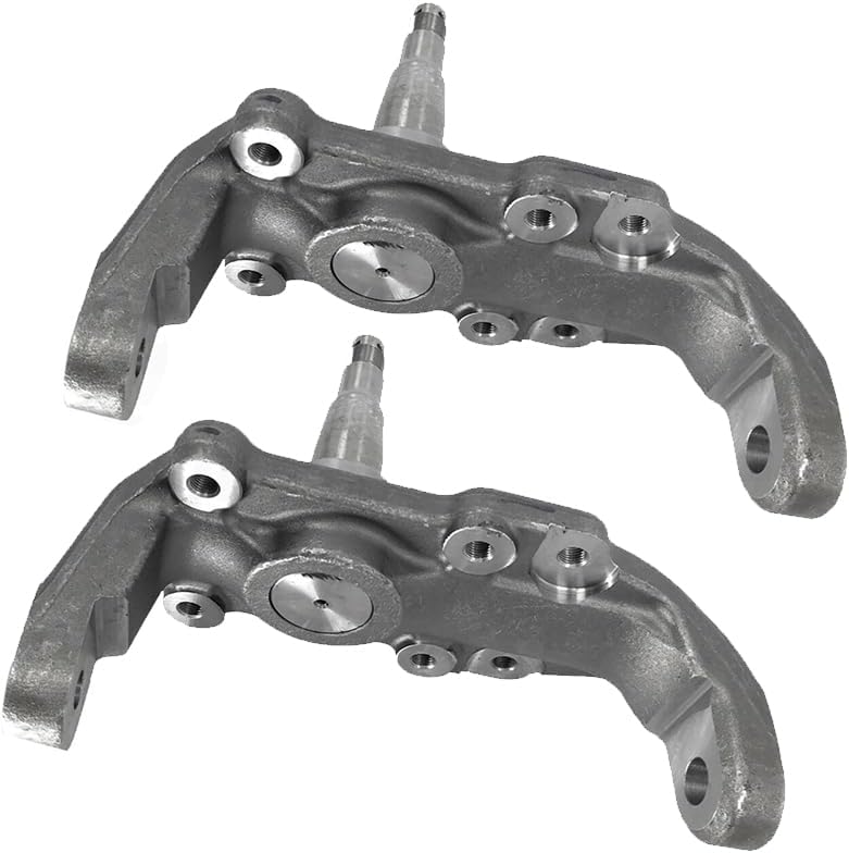 2" Drop Spindles Disc Brakes Steering Knuckle Kit Left and Right for 1955 1956 1957 Chevy Tri-5 Vehicles, for 1955-1957 Chevrolet Two Ten Series