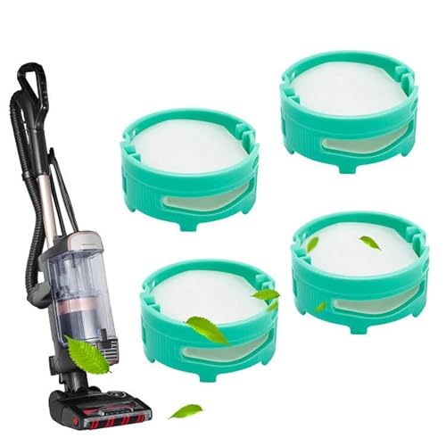 KEEPOW 4 Pack Cartridge for Shark IZ400UK IZ400UKT IZ420UKT HZ3000UKT NZ860UK NZ860UKT AZ913UK AZ913UKT, Cartridge for Shark Vacuum Filter Replacement Parts 1541fc3000