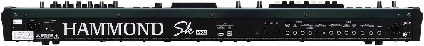 Hammond SK Pro 61-key Keyboard/Organ with 4 Sound Engines