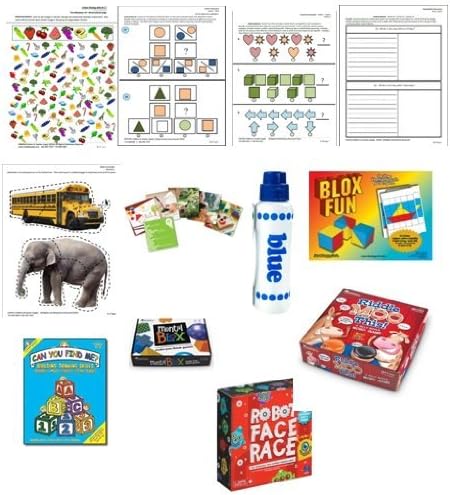 Crystal Children and Teacher Supply Weschler Preschool & Primary Scale of Intelligence Testing Bundle for Kindergarten WPPSI Test