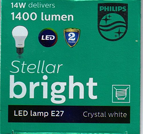 Image of PHILIPS Base E27 14-Watt LED Bulb (White, Cool Day Light) - Pack of 6