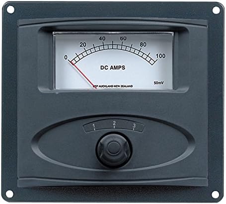 BEP パネルマウントアナログ電流計パネル 0-150アンペア