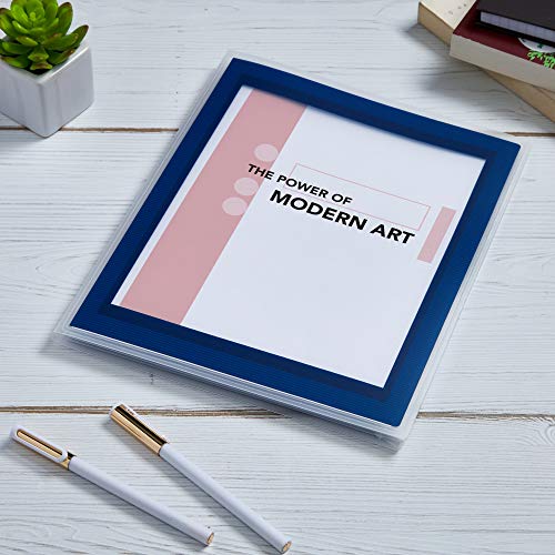 Avery Flexi-View Six-Pocket Organizer, Navy Blue, 1 Organizer (47696) #TOP2