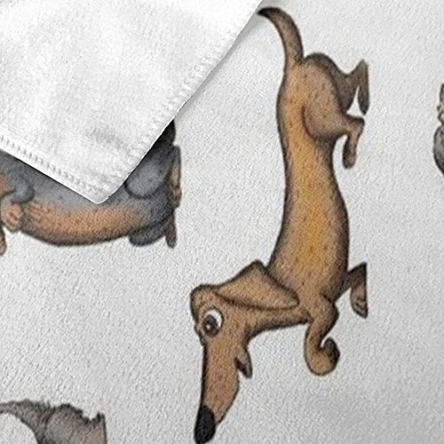 Telo Mare Grande 130 ×80cm, Bassotto,Asciugamano