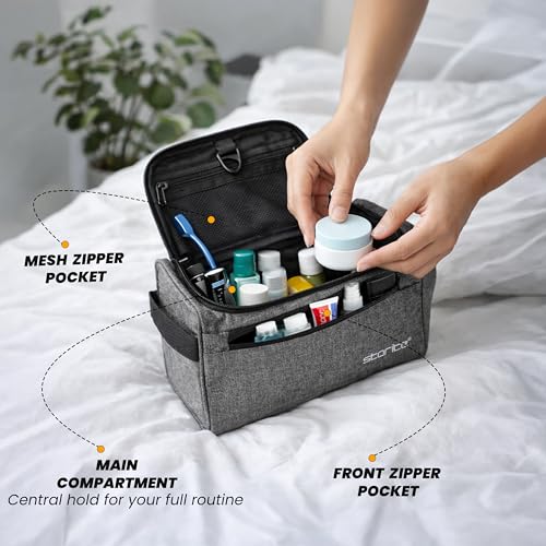 Image of Storite Large Toiletry Bag for Men & Women