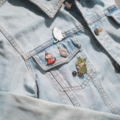Grupo Erik Set Pins Mumin - 4 Anstecknadeln - Geschenke Moomin Geschenke Merchandising