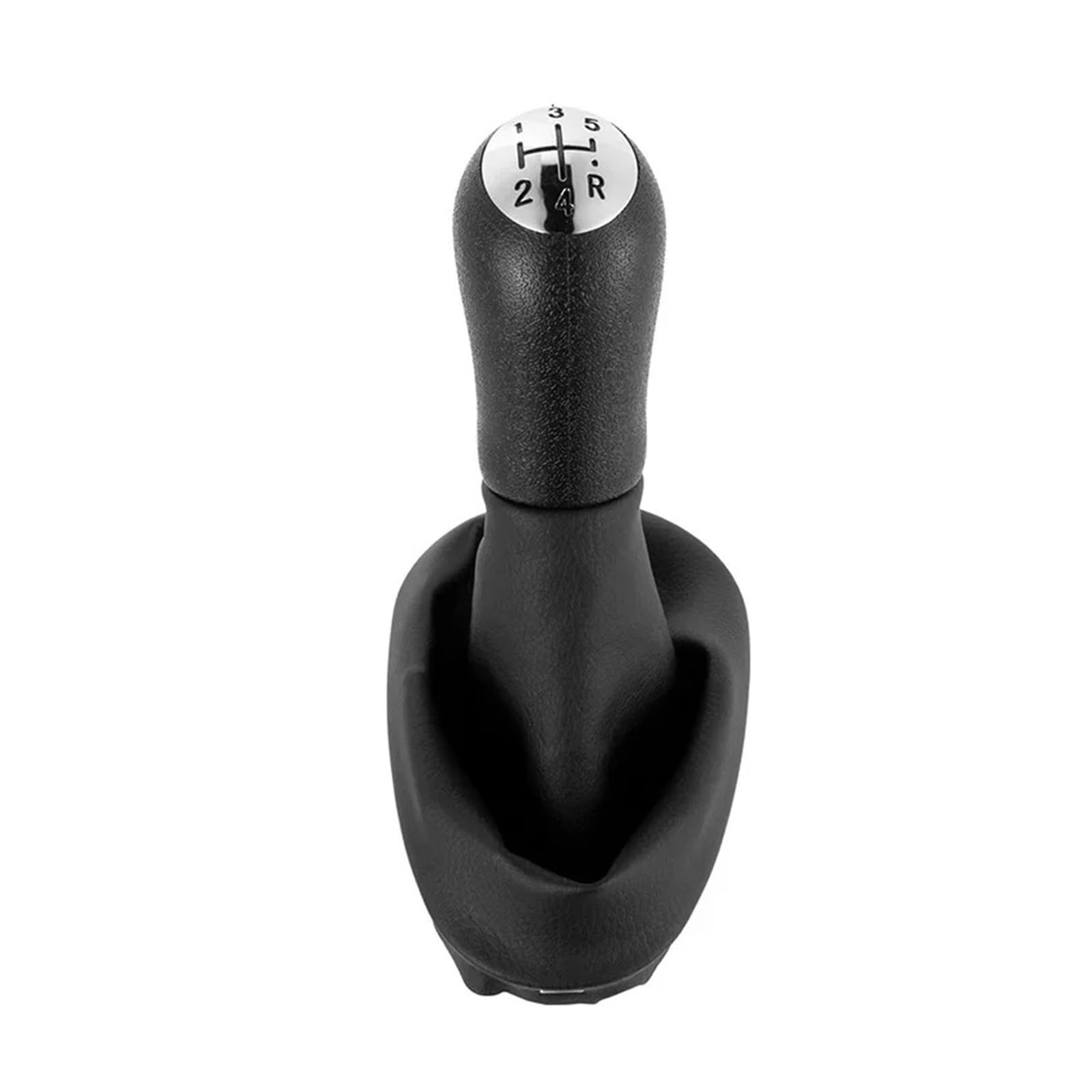 SAUANMNKTP Gearshift Knob for Scenic II 2003-2006 5 Speed Car Shift Gear Knob Lever Gaitor Boot Cover