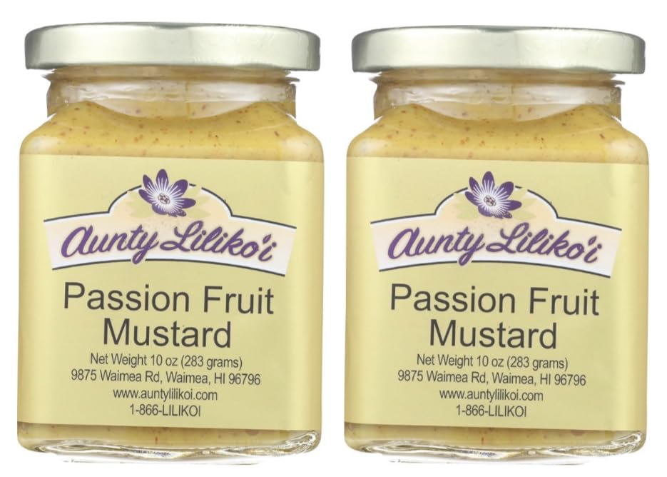 Generic Aunty Lilikoi Passion Fruit Mustard pack of 2