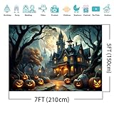 Zoom IMG-1 aiikes 7x5ft halloween sfondo luna Zoom IMG-1 aiikes 7x5ft halloween sfondo luna