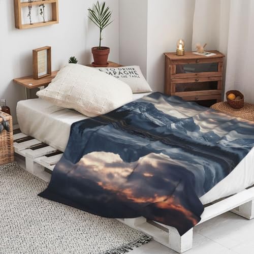 Couverture de lit en flanelle de qualité supérieure effet nuage - 7