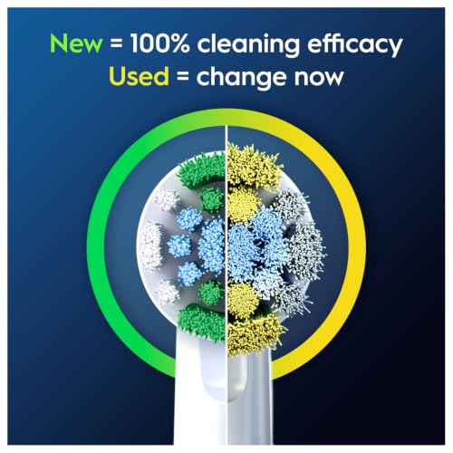 Oral-B Brossettes de Rechange Précision Clean, lot de 10, Blanches