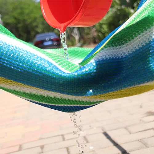 Tissu de protection solaire PEHD indéchirable à œillets renforcés - 7