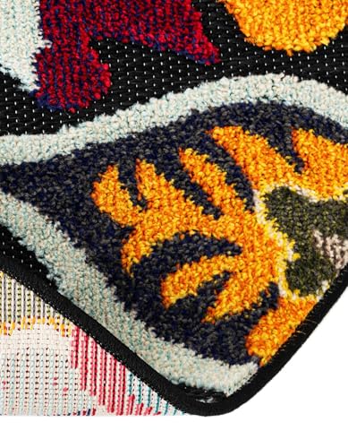 Tapete redondo 6 pies multicolor Rugs.com miniatura 4