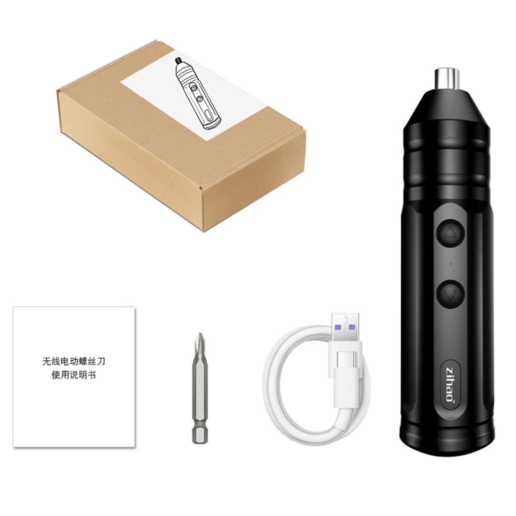 Cordless Screwdriver Set Screwdriver USB Rechargeable 1Set Rechargeable Electric Rechargable Electric Set Kit for Multiple Used with Case for Electronics