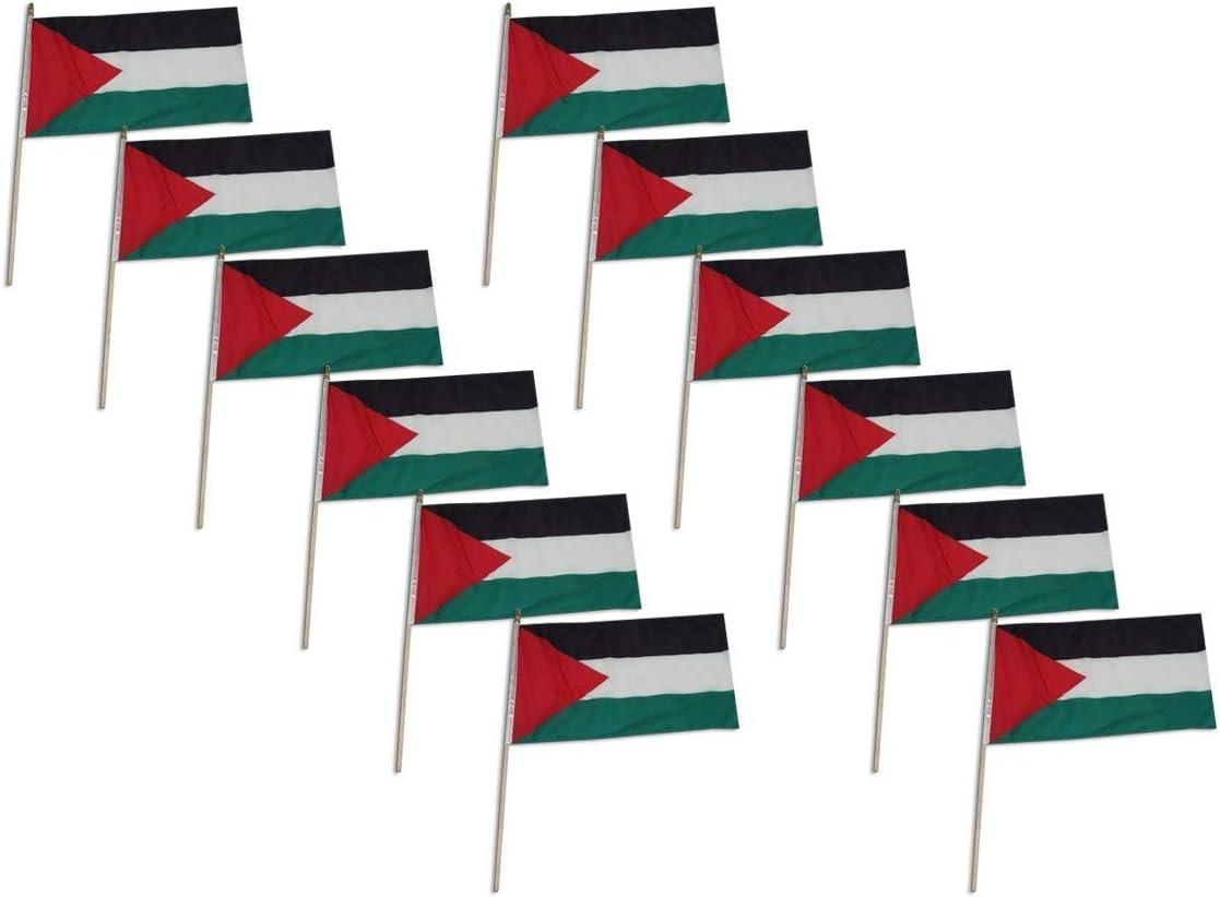 Online Stores Palestine Flag 12 x 18inch - 12 PK