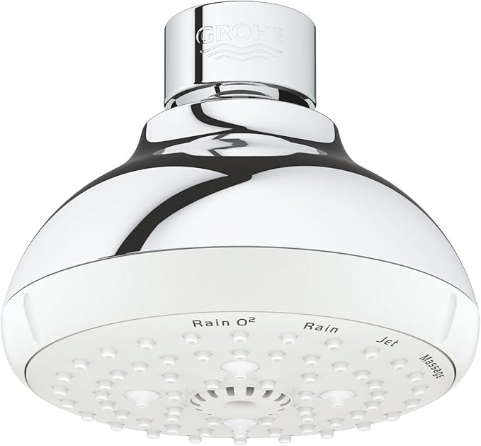 Grohe Tempesta 100, Kopfbrause, 4 Strahlarten, Chrom, 27606001 Grohe Tempesta 100, Kopfbrause, 4 Strahlarten, Chrom, 27606001