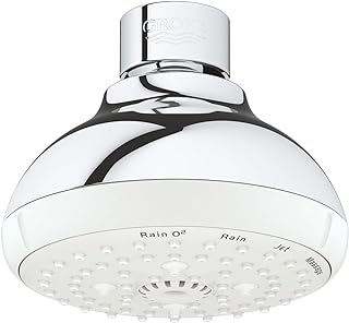 Grohe Tempesta 100, Kopfbrause, 4 Strahlarten, Chrom, 27606001