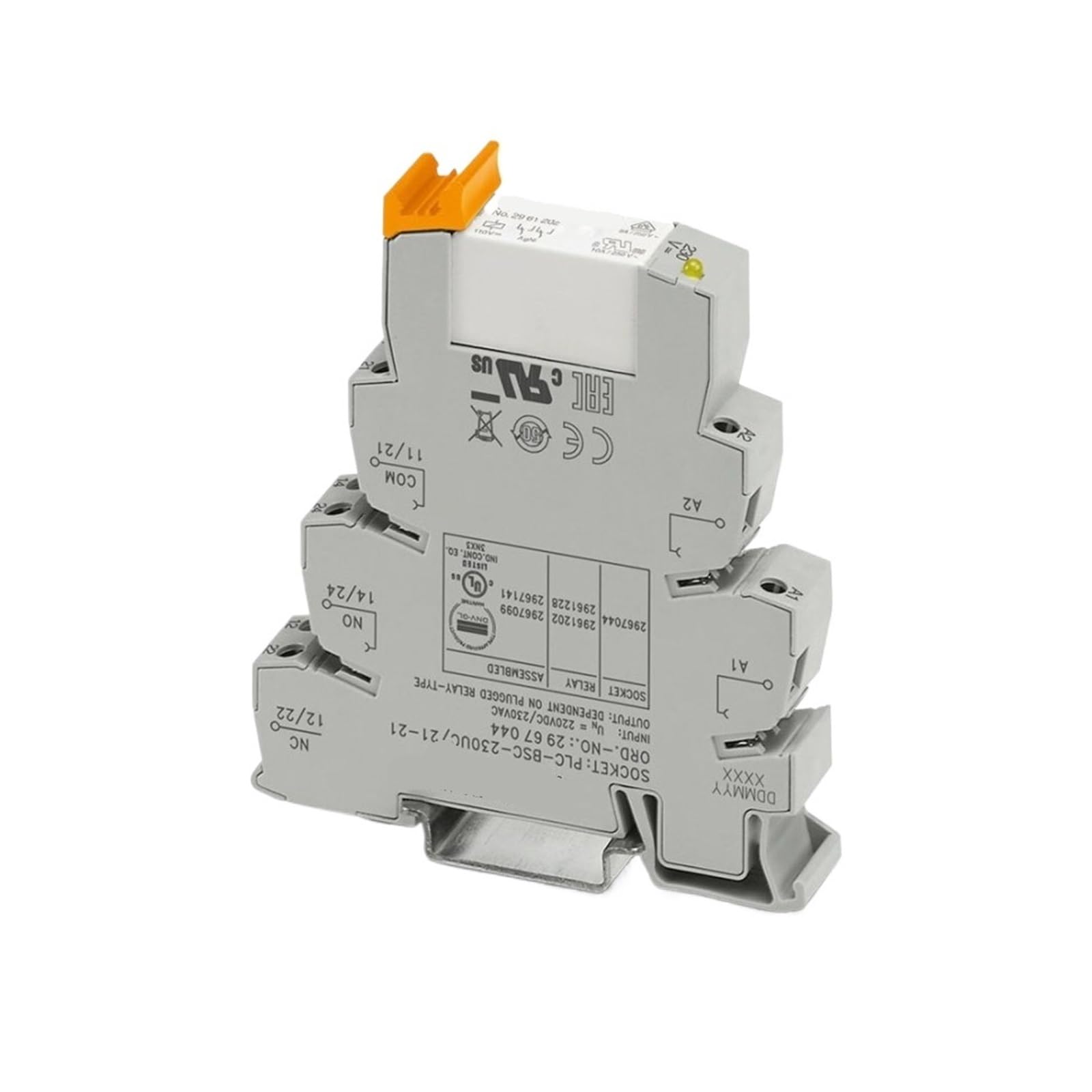 ZVQYSGIW Relay Module - PLC-RSC-230UC/21-21 2967044
