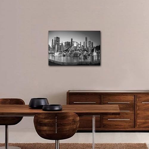 Vista 404 de 1 lienzo decorativo para pared, ferrocarril a través del bosque de pinos con niebla, decoración moderna para el hogar, sala de estar, arte de pared