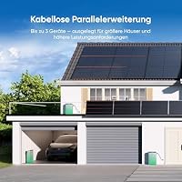 Jackery SolarVault 3 Pro Max AC Solarspeicher für Balkonkraftwerk, AC-gekoppelt, 5,04 kWh, erweiterbar auf 15,12 kWh, 2500W Einspeisung, 3680 W Bypass, Notstrom, Plug & Play – Ansicht 4