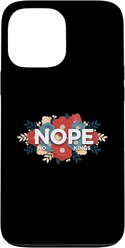 Miniatura 23 de Nope, No Kings Floral Statement Art Print for Makers Case for iPhone 11 Pro Max