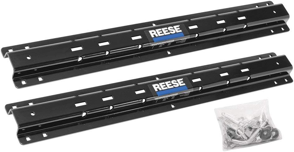 Reese 30153 Outboard Fifth Wheel Trailer Hitch Mounting Rails Only - 10-Bolt, 48" Width