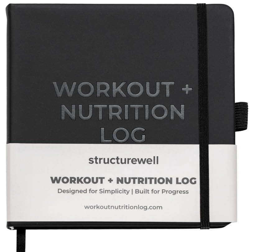 Structurewell Workout + Nutrition Log – 12 Week Fitness...