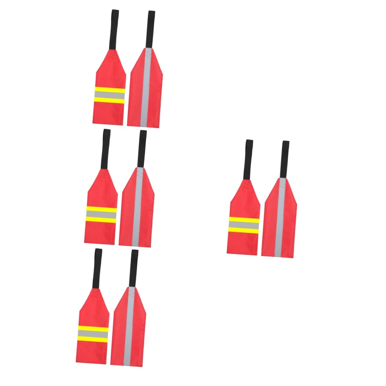 INOOMP Estandarte De Seguridad Bandera De Seguridad del Remolque Pequeño Bandera De Viaje De Seguridad Banderas De Seguridad para Remolque De Canoas Tela Oxford
