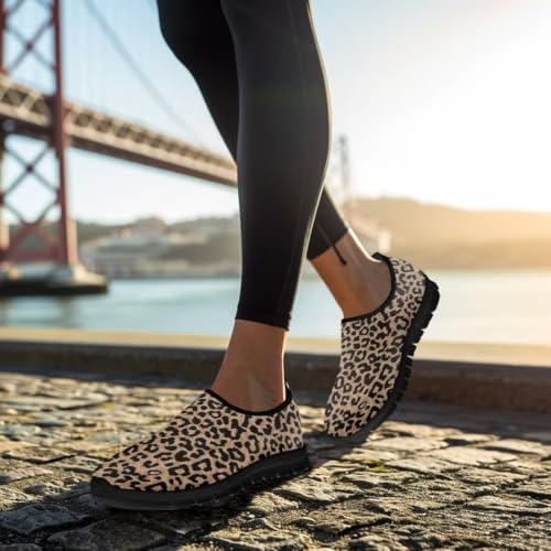 Image of Womens Slip On Walking Shoes Non Slip Loafer Breathable Holiday Travel Shoe Lightweight Casual Low Top Sneakers SizeUS 5.5-11.5