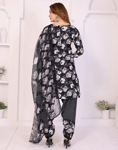 Image of Yashika Women'S Unstitched Crepe Dress Materials | Crepe Salwar Suit For Women | Suit Material For Women Unstitched