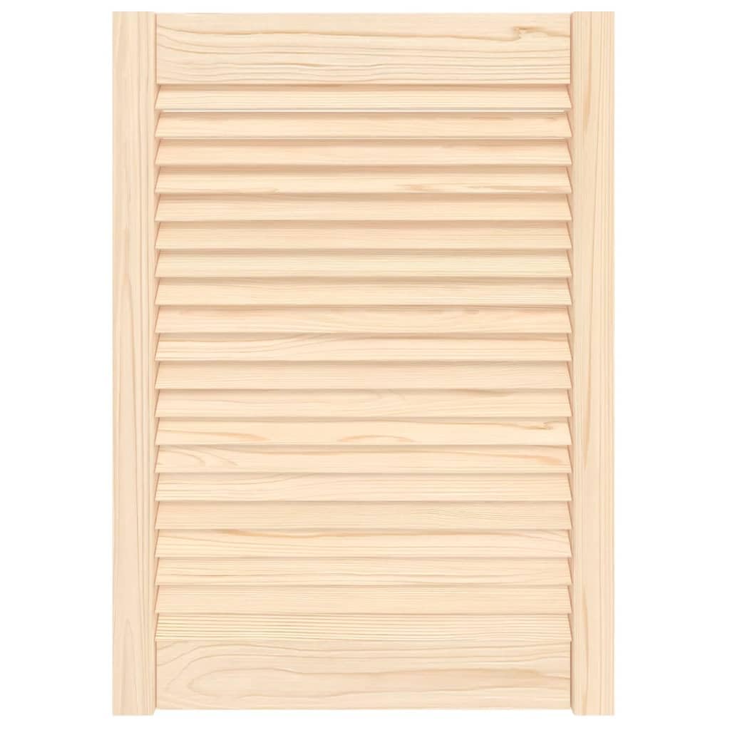 Genérico Puerta de Armario de Lamas Madera de Pino Maciza 69x49,4 cm,Bricolaje,Accesorios de Bricolaje,Ferretería para armarios,Puertas de armarios-151127