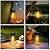 Solar Lights Outdoor Waterproof,Solar Lantern 2 Pack,Metal Hanging Outdoor Lanterns,Handle with Edison Bulb Solar Powered Lights for Yard Garden Patio Porch Pathway Decor