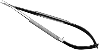 Professional Tweezers Tweezers Microscopic Scissor Forcep Probe Micro Hook Tweezer Spatula 12cm Stainless Steel Tools in Daily Life (Tweezer Tip Type : 1) (Color : Silver, Size : 1)