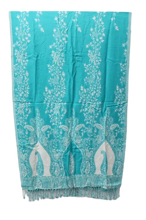 VISCOSE JAMAVAR KASHMIRIE ANTIQUE JAMAVAR MUGHAL STYLISH STOLE SIZE 28X80_102-image-44