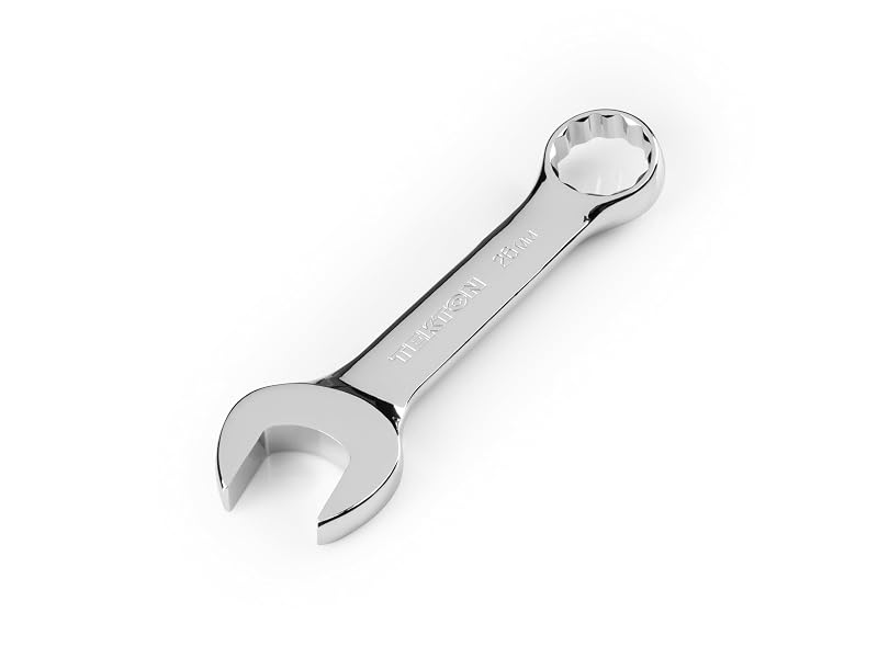Chave Combinada Stubby TEKTON 26 mm em Aço-Liga com Acabamento Cromado 18082