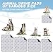 Velvopet Washable Pee Pads for Dogs, 2 Pack Puppy Pads, Super Absorbent & Leakproof with Anti-Slip Bottom for Dog Training, Crates, Car, Pet Pee Pads, and Furniture Protection,18