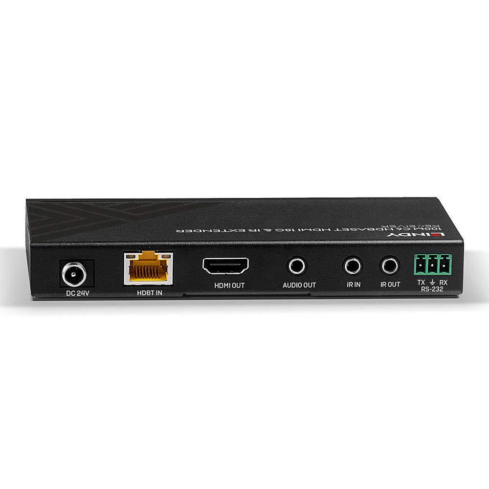LINDY HDMI 18G HDBaseT Extender 100 m IR RS-232 Odbiornik