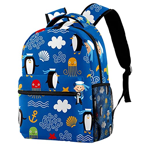 Sac à dos voyage pingouin pour les sorties scolaires et vacances en famille