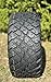12 Inch Matte Bronze Golf Cart Wheels & Tires Set of 4, 20x10-12 All Terrain/Street, DOT Certified Golf Cart Tires and Wheels Compatible with EZGO, Club Car, YMH