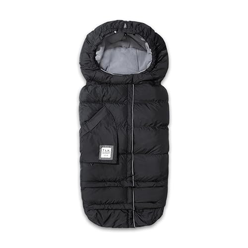 Miniatura 20 de 7AM Enfant Manta para Cochecito 212 - Manta Ajustable con Cremallera para Asiento de Auto de Bebé para Invierno de Bebés, Unisex Multipropósito con