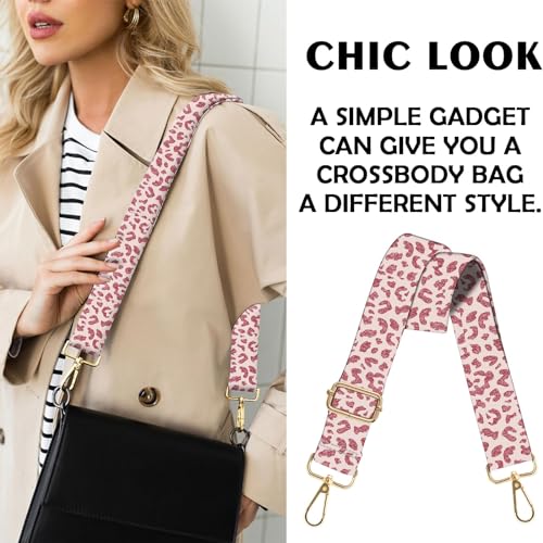 Image of Purse Strap Crossbody Shoulder Straps 1.5 inch Wide Replacement Adjustable for Women Girls Bag Aesthetic Cute